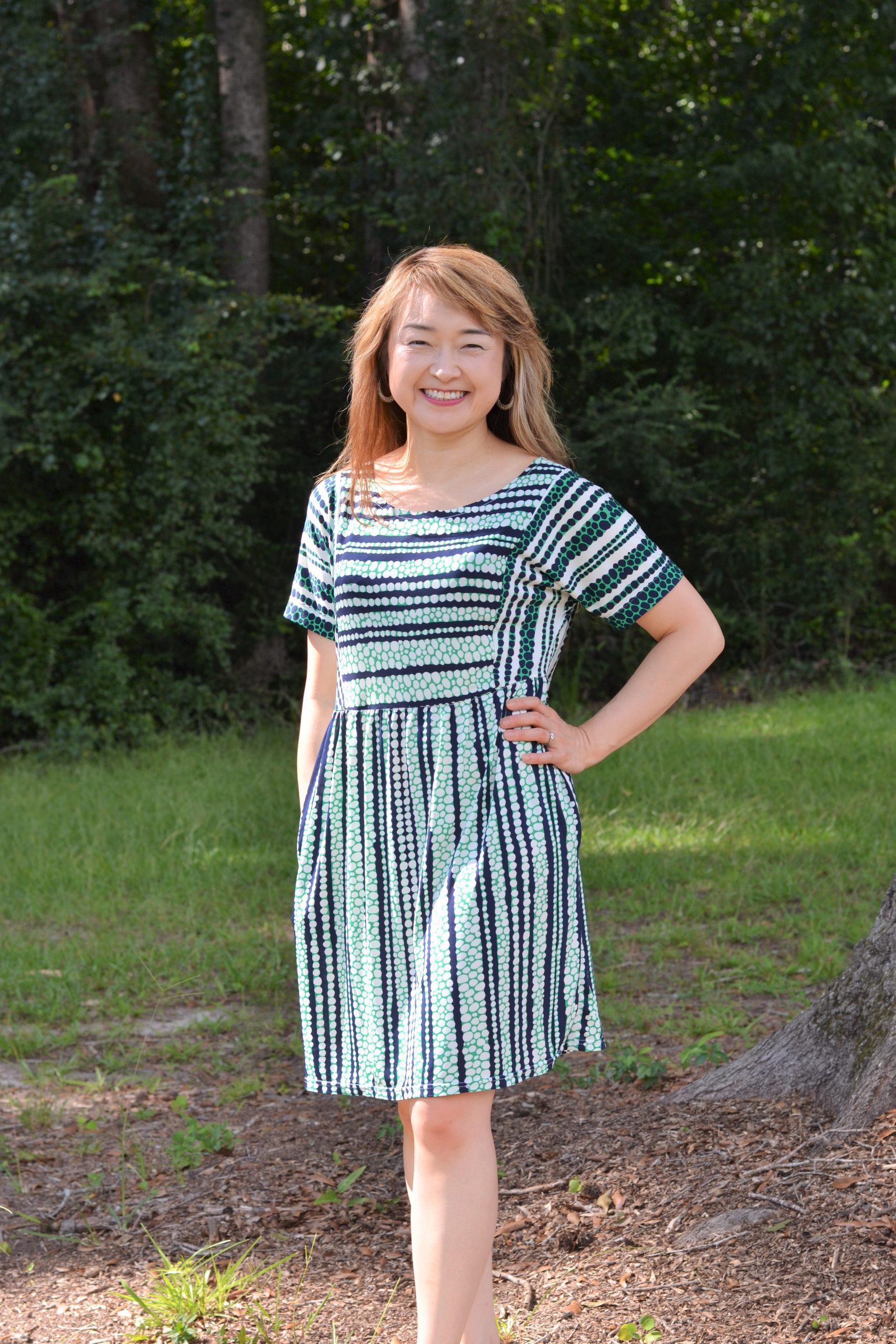 Stripe Play: Lacey Dress