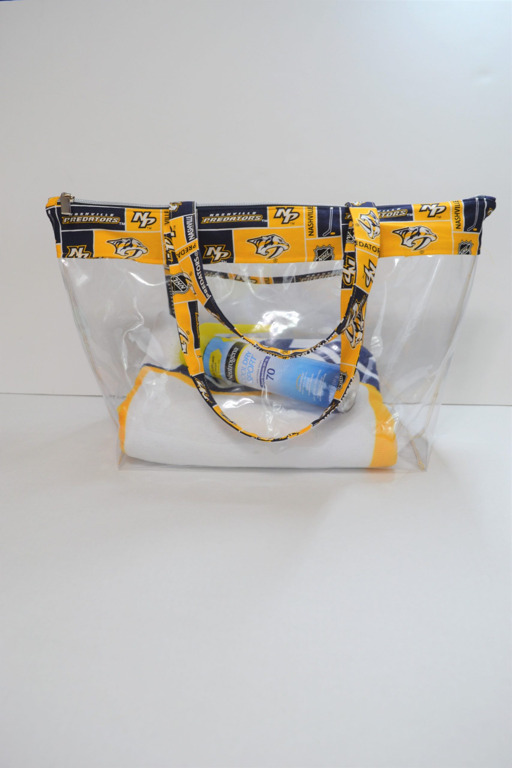 Nashville Predator Swim Bag (Emma Stadium Bag by Love You Sew)