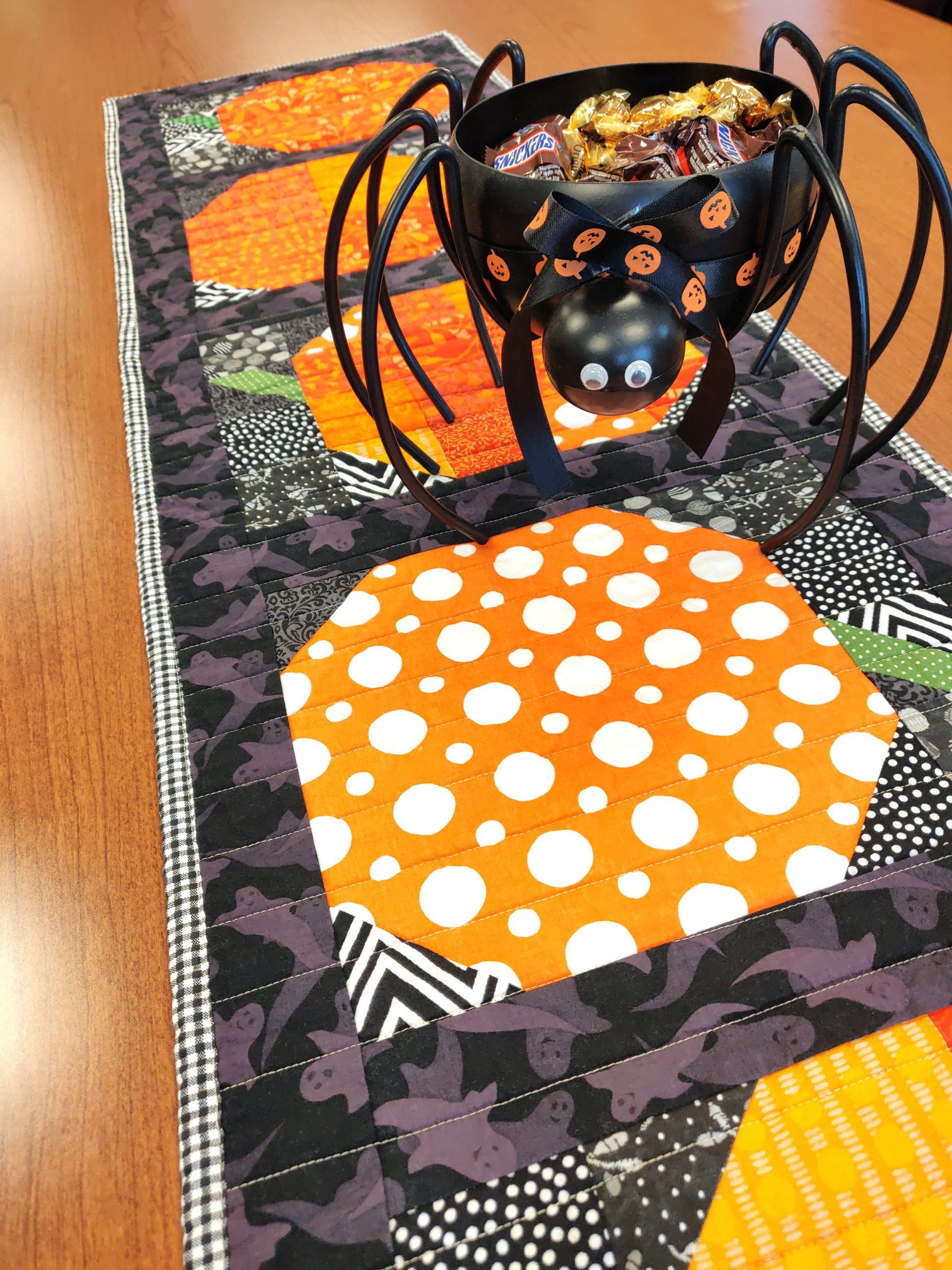 Patchwork Pumpkin Table Runner by Diary of Quilter (my old make post)
