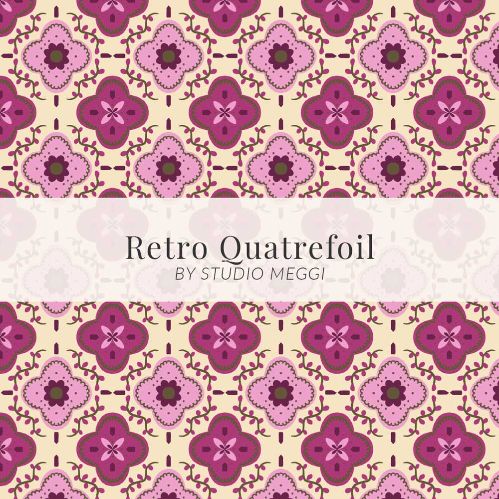 Retro Quatrefoil