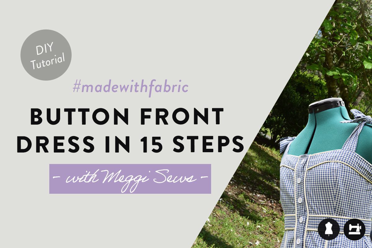 Ghingham Dress 15 Steps Meggi Sews